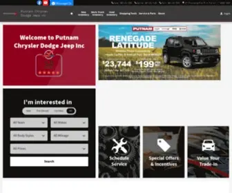 Putnamchrysler.com Screenshot