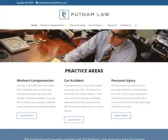 Putnamlawoffices.com(Jeffrey F Putnam) Screenshot