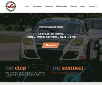 Putnampark.com(Race Track Indiana) Screenshot