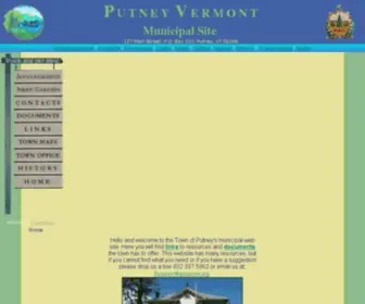 Putneyvt.org(Town of Putney) Screenshot