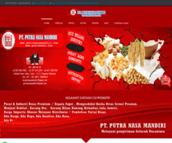 Putranasa.com(Putra Nasa Mandiri) Screenshot