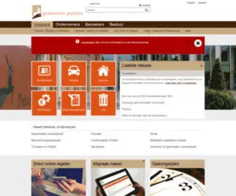 Putten.nl(Gemeente Putten) Screenshot