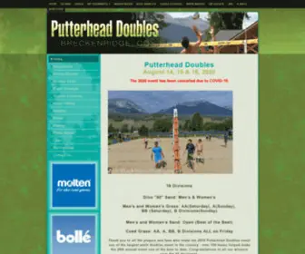 Putterheaddoubles.com(Breck Doubles Volleyball) Screenshot