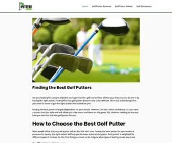 Puttersclub.com(Finding the Best Golf Putters) Screenshot