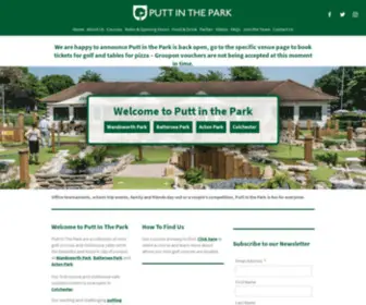 Puttinthepark.com(Putt in the Park) Screenshot