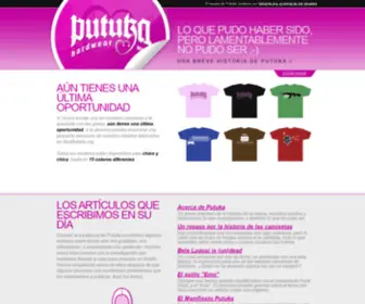 Putuka.com(Putuka Hardwear Clothing Ltd) Screenshot