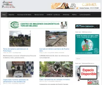 Putumayoaldia.com.co(Putumayo Al Día) Screenshot