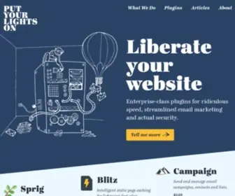 Putyourlightson.net(Craft CMS Plugin Development & Training) Screenshot