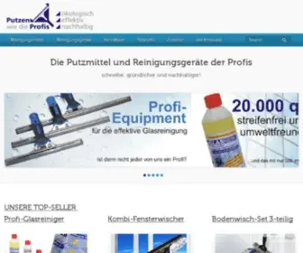 Putzen-Wie-Die-Profis.de(Professionell putzen) Screenshot