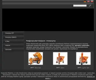 Putzsystem.com.pl(Agregaty tynkarskie) Screenshot
