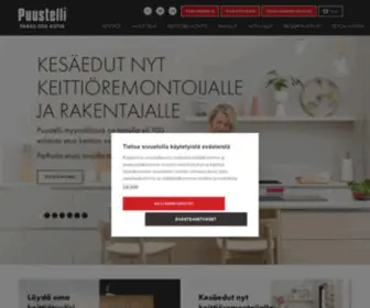 Puustelli.fi(Suomen suositelluimmat keittiöt) Screenshot