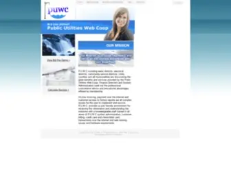 Puwc.org(Public Utility Web Coop) Screenshot