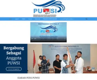 Puwsi.org(Perkumpulan Usaha Wisata Selam Indonesia) Screenshot