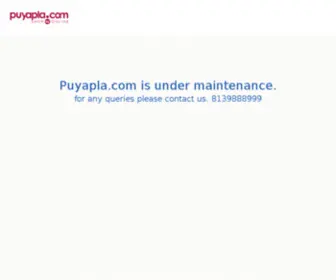 Puyapla.com(Online Supermarket Kerala) Screenshot