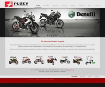 Puzey.co.za(Puzey Motor Corporation) Screenshot