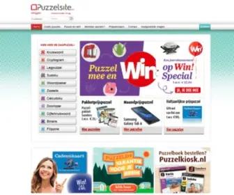 Puzzelsite.nl(Online puzzelen) Screenshot