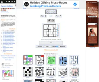 Puzzle-Jigsaw-Sudoku.com(Play online Jigsaw Sudoku) Screenshot