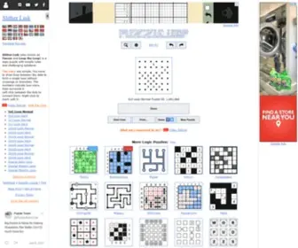 Puzzle-Loop.com(Slither Link) Screenshot