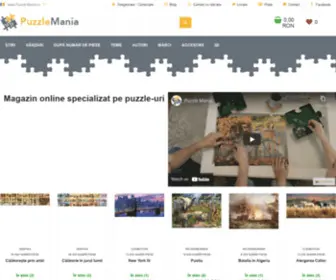 Puzzle-Mania.ro(Magazin online specializat pe puzzle) Screenshot