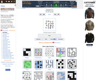 Puzzle-Pipes.com(Online puzzle game) Screenshot