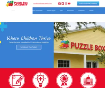 Puzzleboxacademy.com(Puzzle Box Academy) Screenshot