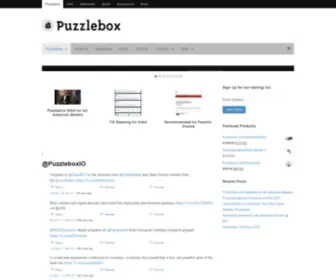 Puzzlebox.info(Pushing Technology Forward) Screenshot