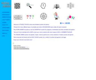 Puzzlechoice.com(Puzzle Choice) Screenshot