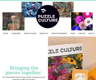 Puzzleculturebox.com(Puzzle Culture) Screenshot