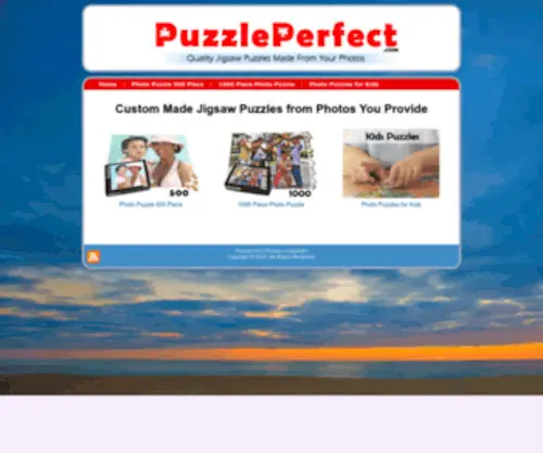 Puzzleperfect.com(Your online puzzle source) Screenshot