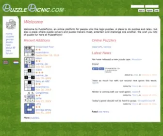 Puzzlepicnic.com(Logic Puzzles) Screenshot