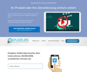 Puzzles-Erklaervideos.de(Puzzles Erklärvideos) Screenshot