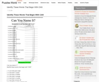 Puzzles-World.com(Puzzles World) Screenshot