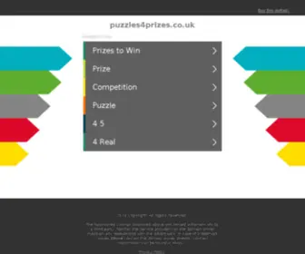 Puzzles4Prizes.co.uk Screenshot