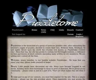 Puzzletome.com(Puzzletome) Screenshot