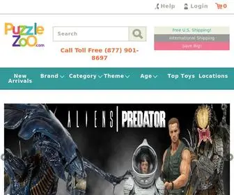 Puzzlezoo.com(Online toy store for Action Figures) Screenshot