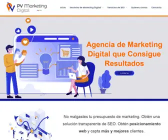 PV-MKT.com(Agencia de Marketing Digital) Screenshot
