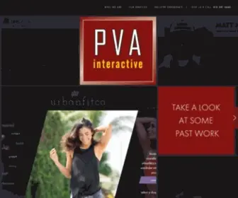 Pvainteractive.com(PVA Interactive offers Website Development) Screenshot