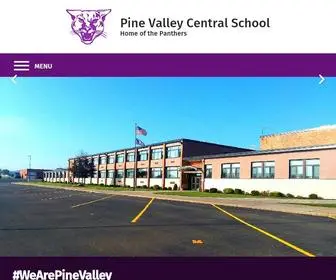 Pval.org(Pine Valley Central School) Screenshot
