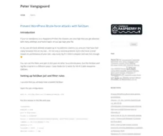 Pvangsgaard.com(pvangsgaard) Screenshot