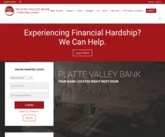 Pvbank.com(Platte Valley Bank) Screenshot