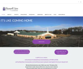 PVBchurch.com(Pleasant View Baptist Church) Screenshot