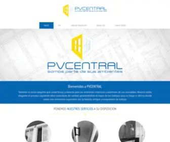 PVC-Central.com(Ventanas de PVC Aluminio y Vidrios Guatemala) Screenshot
