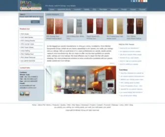 PVC-Works.com(Pvc panel) Screenshot