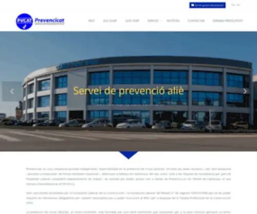 Pvcat.com(Prevencicat) Screenshot