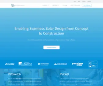 Pvcomplete.com(Solar Sales & AutoCAD Project Design Software) Screenshot