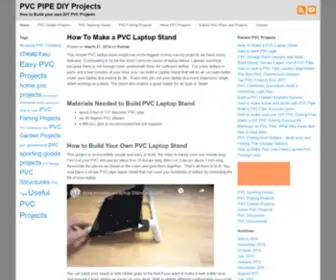 PVcpipeandtubing.com(PVC PROJECTS AND PLANS) Screenshot