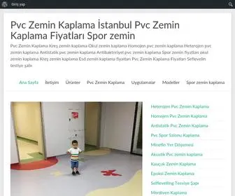 PVcyerdosemeleriistanbul.com(Pvc Zemin Kaplama) Screenshot
