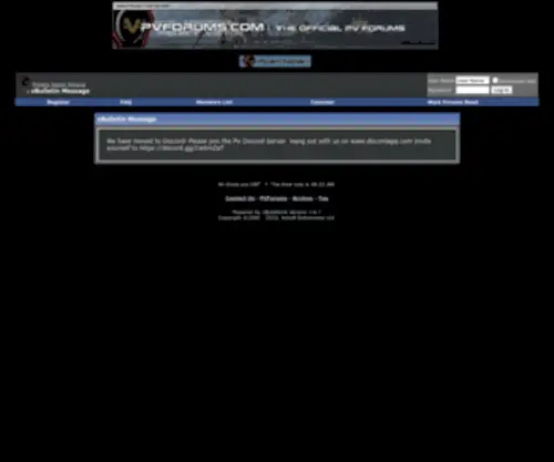 Pvforums.com(Project Visitor Forums) Screenshot