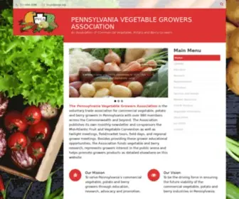 Pvga.org(Pennsylvania Vegetable Growers Association) Screenshot