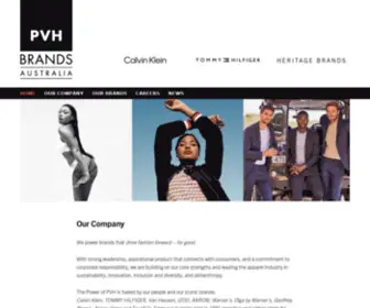 PVHbrandsaustralia.com.au(PVH) Screenshot